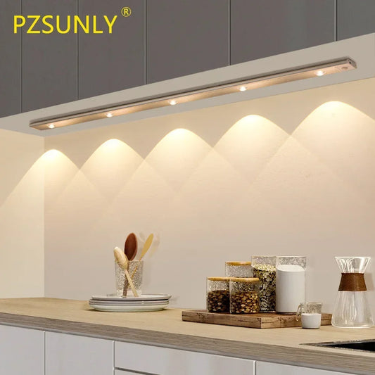 Luz Led con Sensor de movimiento para iluminación de armario, cocina u otros espacios