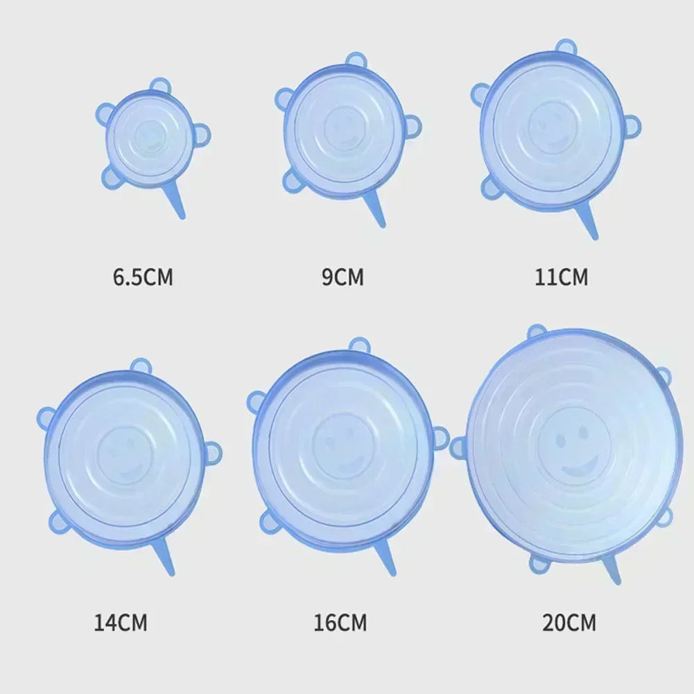 Cubierta de silicona adaptable para alimentos